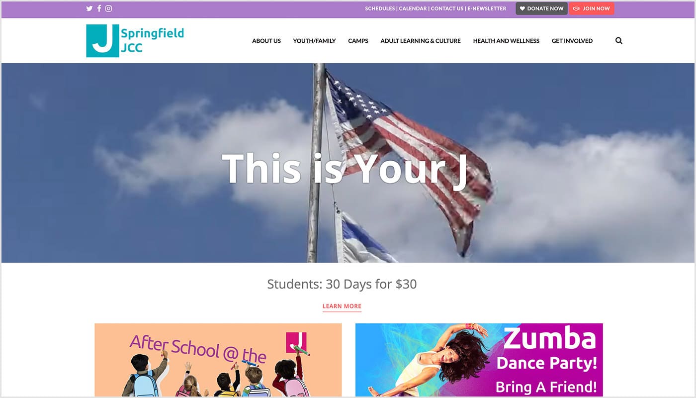 Springfield-JCC-Custom-WordPress-Website-Design-Non-Profit