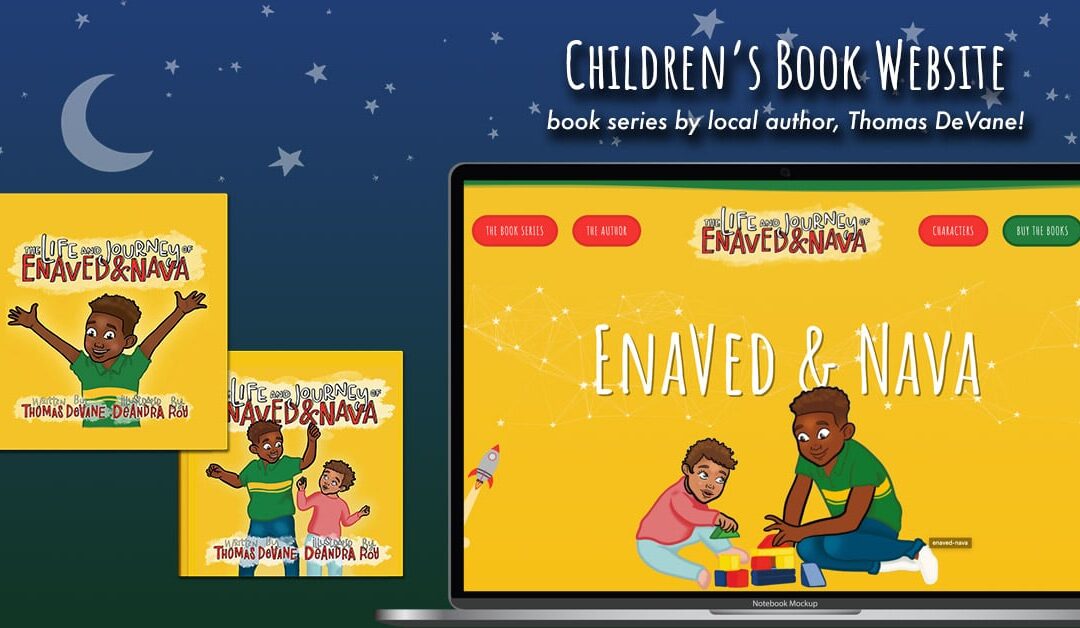 EnaVed & Nava Children’s Book Website Design